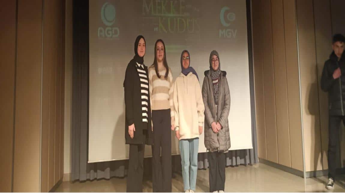 AGD-MGV Türkiye Geneli Siyer-i Nebi Yarışmasında Okulumuz Öğrencileri Dereceye Girmişlerdir.